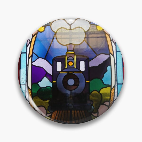 Item preview, Stained Glass Vintage Train designed and sold by Annalucia.