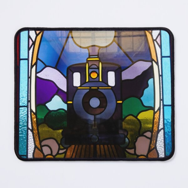Item preview, Stained Glass Vintage Train designed and sold by Annalucia.