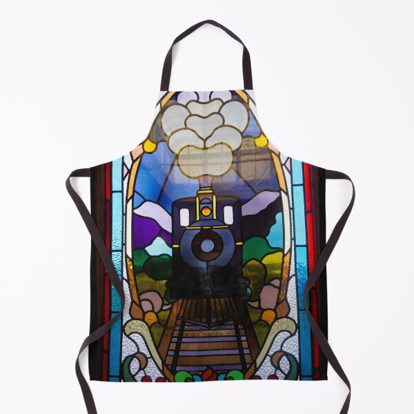 Item preview, Stained Glass Vintage Train designed and sold by Annalucia.