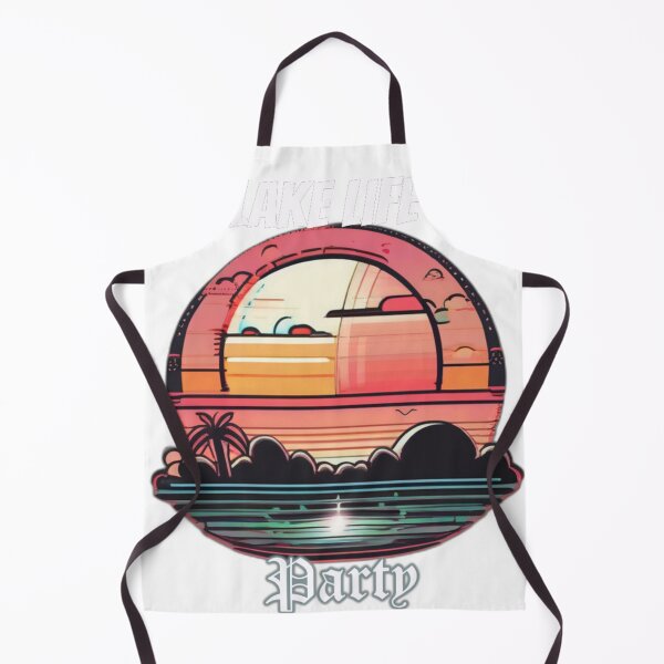 Item preview, Lake Life Party – Sunset Vibes designed and sold by Bad7Wear.