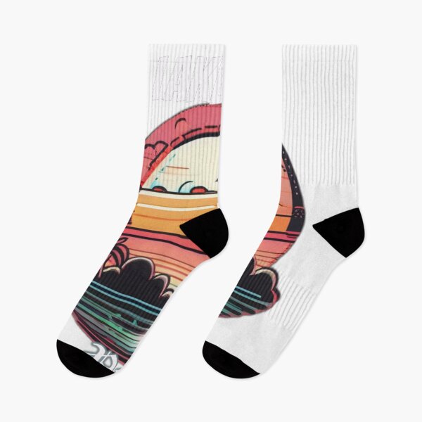 Item preview, Lake Life Party – Sunset Vibes designed and sold by Bad7Wear.