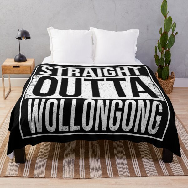 Item preview, STRAIGHT OUTTA WOLLONGONG designed and sold by Bruiserstang.