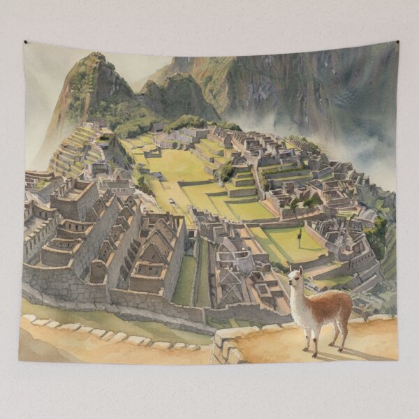 Item preview, Machu Picchu Retro – Andean Adventure designed and sold by HeyHas.
