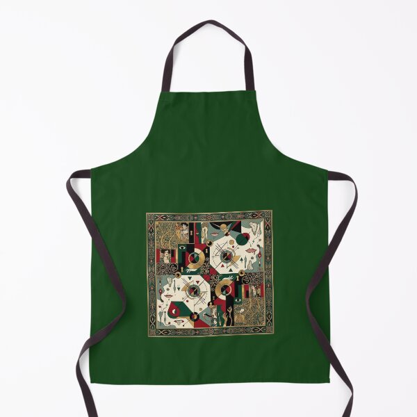 Item preview, Gold, blue, red. Abstraction. designed and sold by Natalia-Vlad.