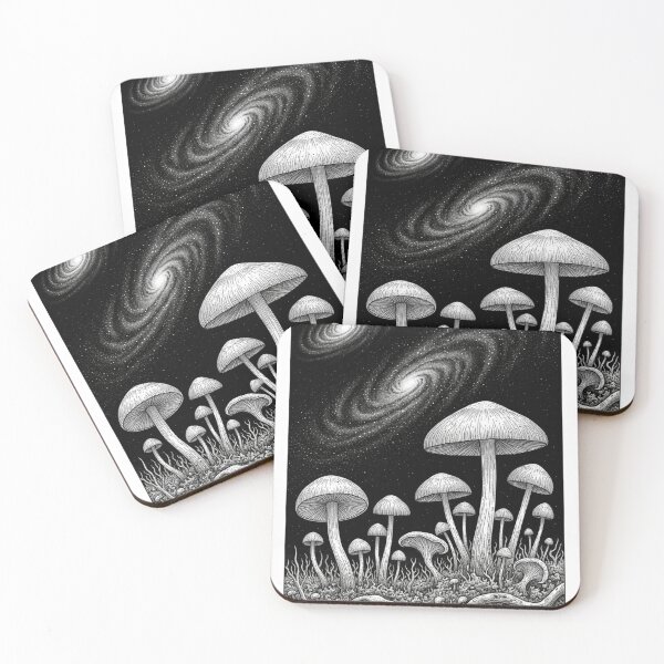 Item preview, Galaxia Micelio – Universo de Hongos designed and sold by HeyHas.