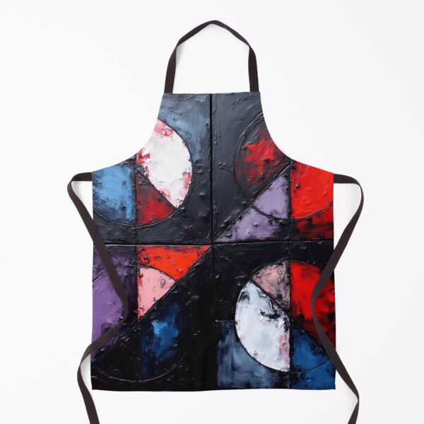Item preview, broken circles nova colorful geometric abstract designed and sold by SmashingDeals.