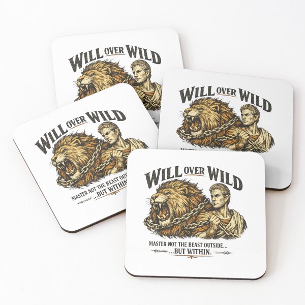 Item preview, Will Over Wild Stoic Lion Discipline designed and sold by Dresut.