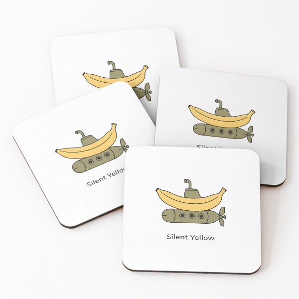 Item preview, Banana Submarine Military Parody – Silent Yellow designed and sold by WorkXPlay.
