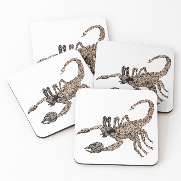 Item preview, Tribal scorpion designed and sold by Guiarte SMS.