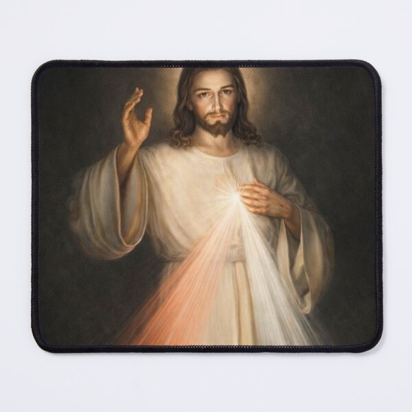 Item preview, Divine Mercy Jesus – Rays of Light Faith and Compassion Artwork designed and sold by Jesus-istheway.