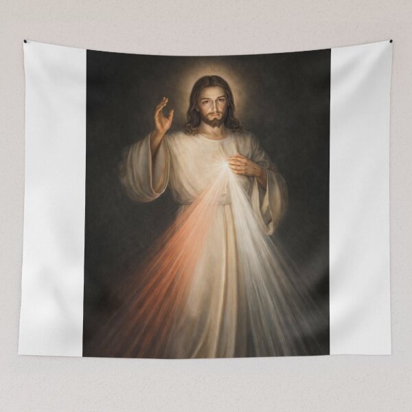 Item preview, Divine Mercy Jesus – Rays of Light Faith and Compassion Artwork designed and sold by Jesus-istheway.