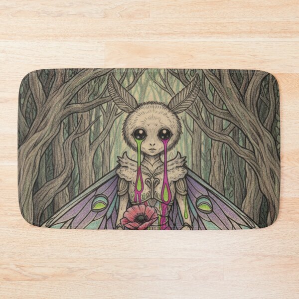 Item preview, Hada Polilla Llorando – Fantasía Oscura designed and sold by HeyHas.