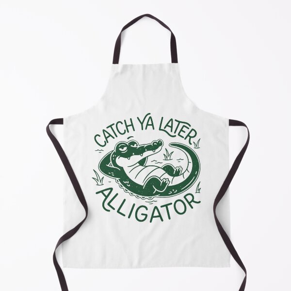 Item preview, Catch Ya Later Alligator Goodbye Hilarious Gator Saying Farewell designed and sold by gunaone-design.