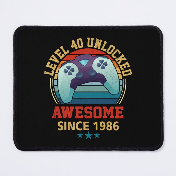 Item preview, Level 40 Unlocked 40th Birthday Gift for Video Gamers  designed and sold by FernaRoje.