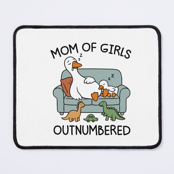 Item preview, Mom Of Girls Outnumbered Mama Funny Mothers Day Gift designed and sold by gunaone-design.