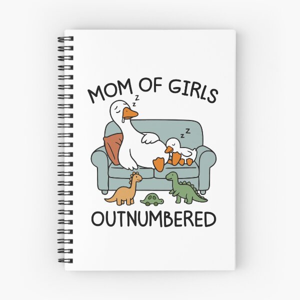 Item preview, Mom Of Girls Outnumbered Mama Funny Mothers Day Gift designed and sold by gunaone-design.