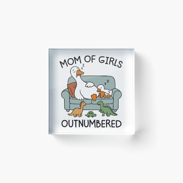 Item preview, Mom Of Girls Outnumbered Mama Funny Mothers Day Gift designed and sold by gunaone-design.
