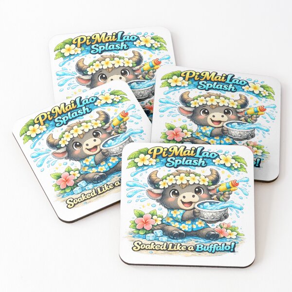 Item preview, Pi Mai Lao Splash Soaked Like a Buffalo Funny Shirt designed and sold by AC Artwear.