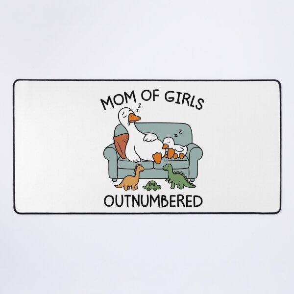 Item preview, Mom Of Girls Outnumbered Mama Funny Mothers Day Gift designed and sold by gunaone-design.