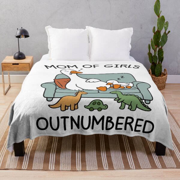 Item preview, Mom Of Girls Outnumbered Mama Funny Mothers Day Gift designed and sold by gunaone-design.