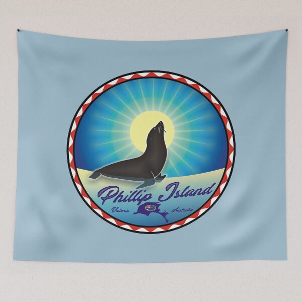 Item preview, Phillip Island Victoria Australia seal designed and sold by studioss76.