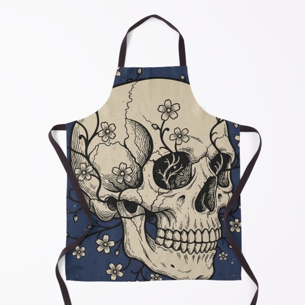 Item preview, Garden of Graves – Vintage Botanical Skull designed and sold by HeyHas.
