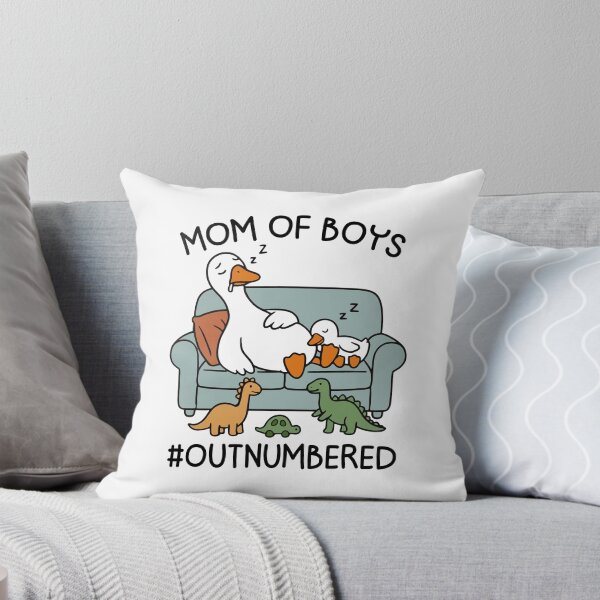Item preview, Mom Of Boys Outnumbered Mama Funny Mothers Day Gift designed and sold by gunaone-design.