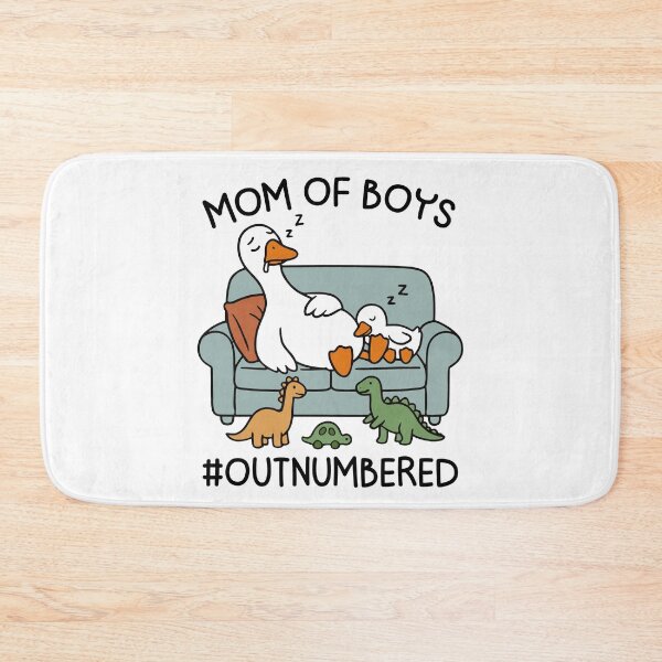 Item preview, Mom Of Boys Outnumbered Mama Funny Mothers Day Gift designed and sold by gunaone-design.