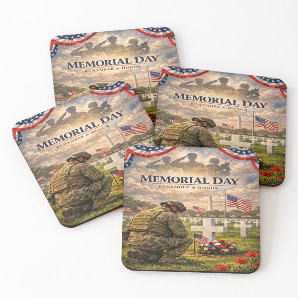 Item preview, Memorial Day Tribute – Remember & Honor designed and sold by 3free3street - Neon & Graffiti Digital Art.