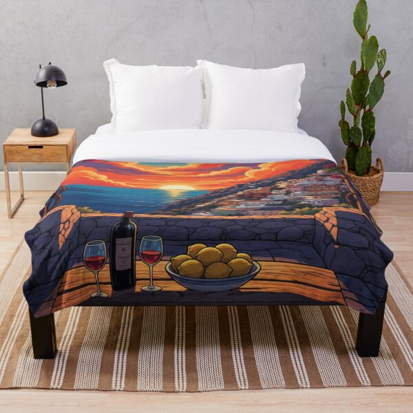 Item preview, Atardecer Costero – Ventana al Mar designed and sold by HeyHas.