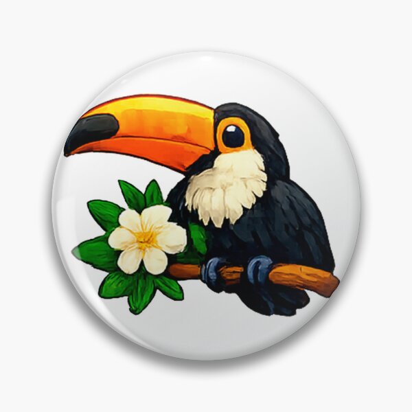 Item preview, toucan  designed and sold by Z7 Underground.