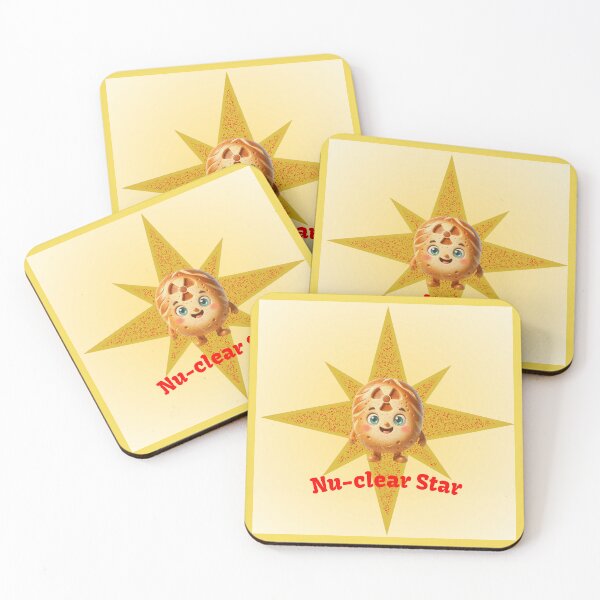 Item preview, Nu-clear Star, Glowing Cute Character Design. designed and sold by NatalyArtStudio.