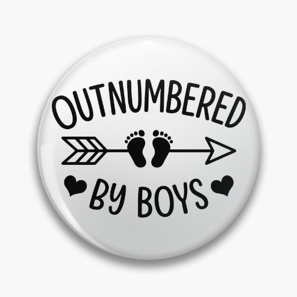 Item preview, Outnumbered By Boys designed and sold by gunaone-design.