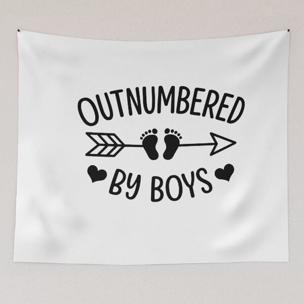 Item preview, Outnumbered By Boys designed and sold by gunaone-design.