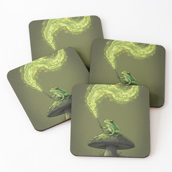 Item preview, Magic Frog – Green Spell designed and sold by HeyHas.