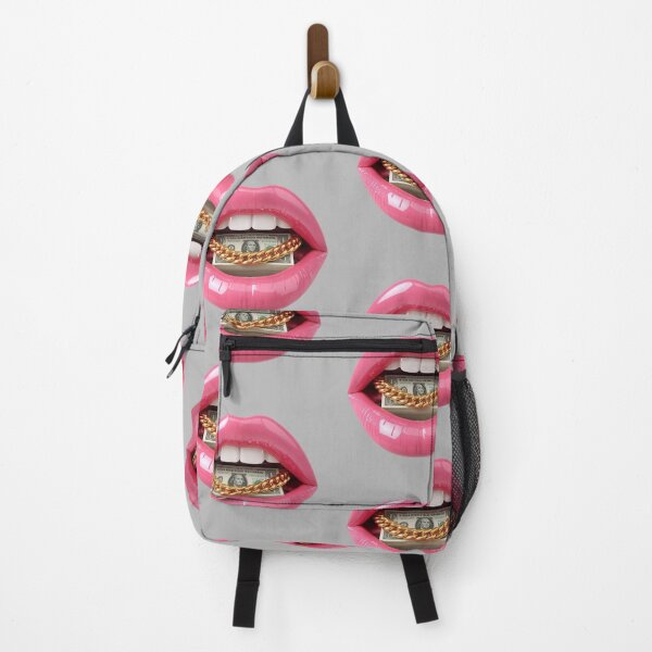 Item preview, Luxury Pink Lips with Gold Chain and Money designed and sold by Verdezeus86 .