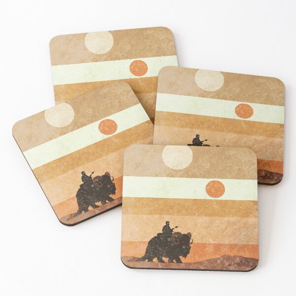 Item preview, Tatooine Jundland Wastes - Vintage Bantha Routes  designed and sold by TheStompMonkey.