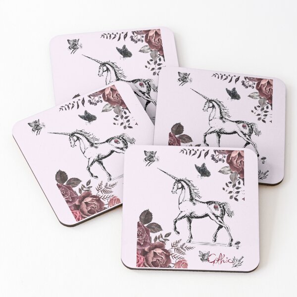 Item preview, Unicorn - Gothic designed and sold by ParkandPress.