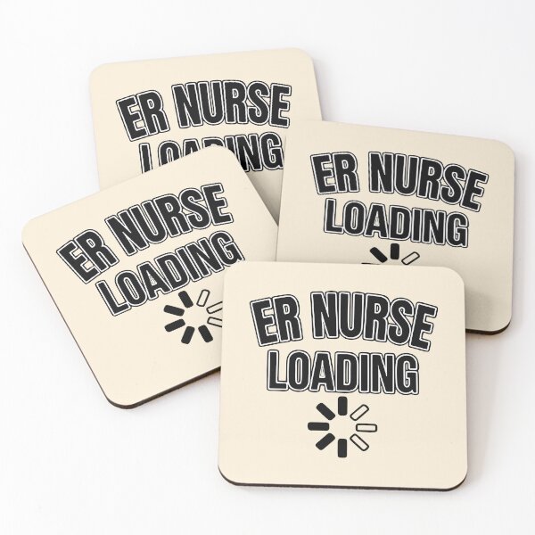 Item preview, ER Nurse Loading Funny Nursing Student Graduation Gift Design designed and sold by Dantin.