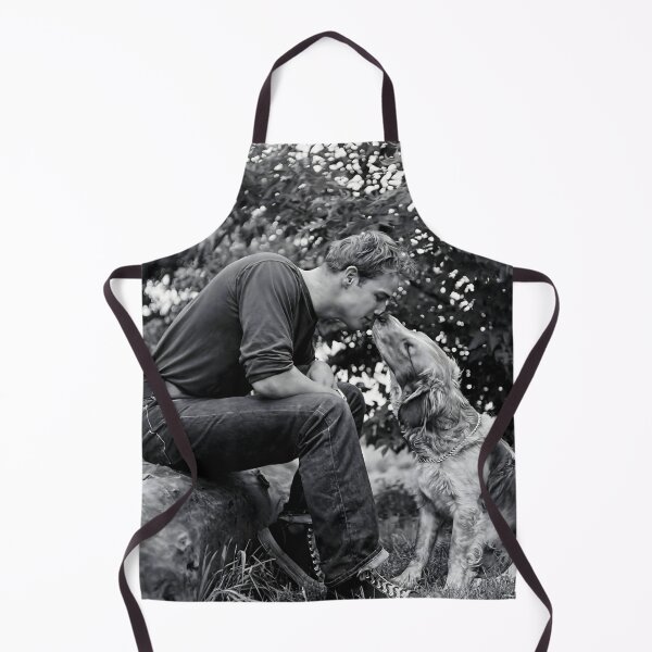 Item preview, Marlon Brando with Pet Dog, black and white photograph designed and sold by heydayposters.