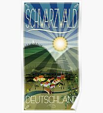Schwarzwald Deutschland..Black Forest Poster