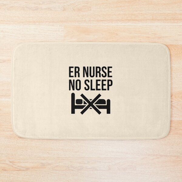 Item preview, ER Nurse No Sleep Funny Night Shift Burnout Gift Design designed and sold by Dantin.