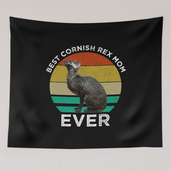 Item preview, Best Cornish Rex Mom Ever designed and sold by Cat Lady Designs.