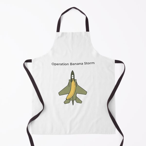 Item preview, Parodia militar del avión de combate Banana: Operación Tormenta Banana designed and sold by WorkXPlay.