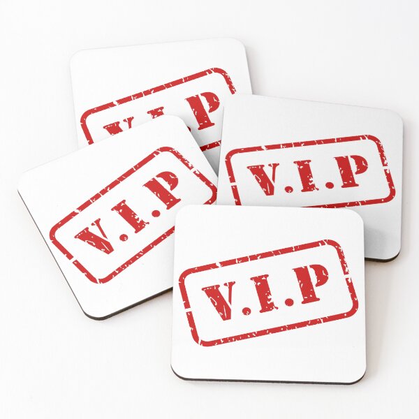 Item preview, VIP Red Rubber Stamp Vector designed and sold by THP Creative.