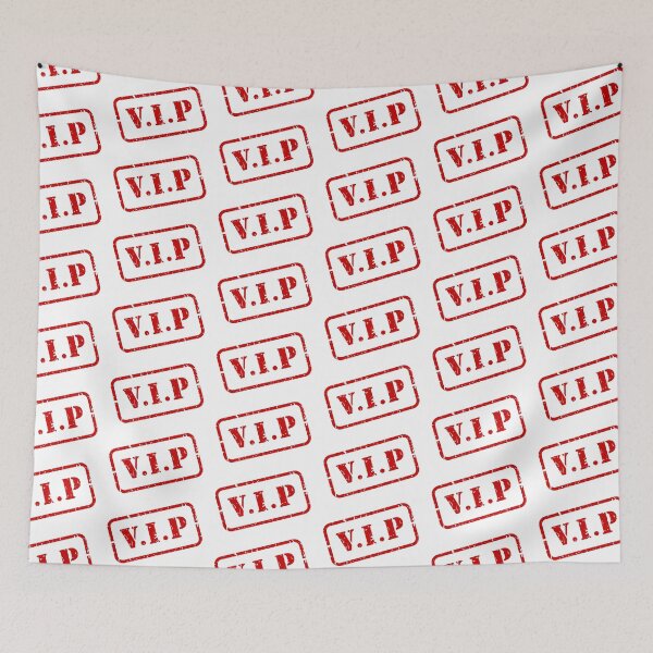 Item preview, VIP Red Rubber Stamp Vector designed and sold by THP Creative.