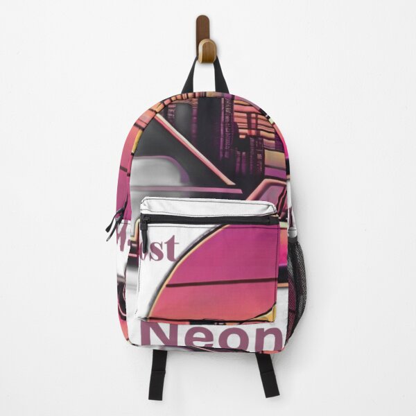 Item preview, Lost in Neon Night – Retro Synthwave Car Art designed and sold by Bad7Wear.