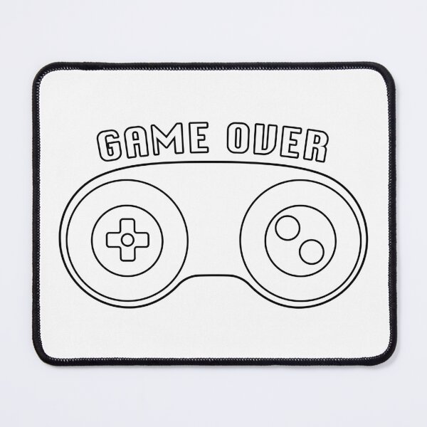 Item preview, Game Over Retro Gaming Controller Vector designed and sold by THP Creative.