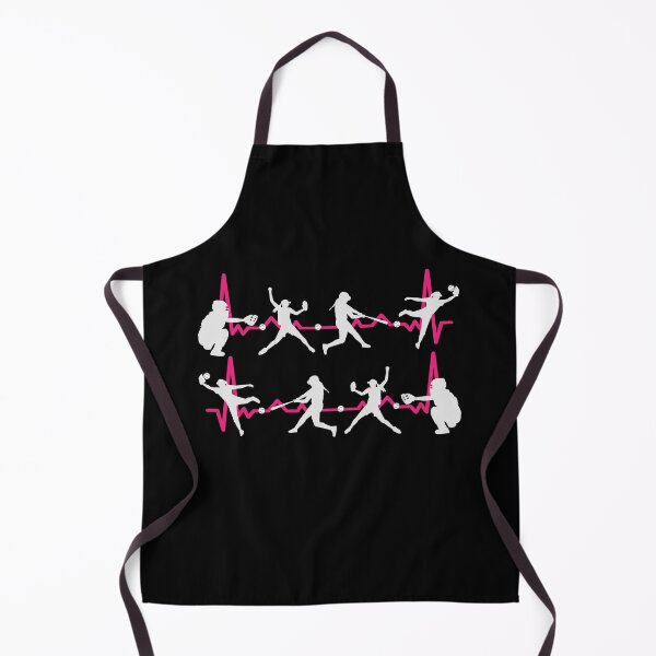 Item preview, Girls and Womens Softball Heartbeat designed and sold by Rosemarie Guieb Designs.