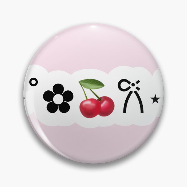 Item preview, Cute Emoticons Cherry Theme designed and sold by PopBubbleShop.